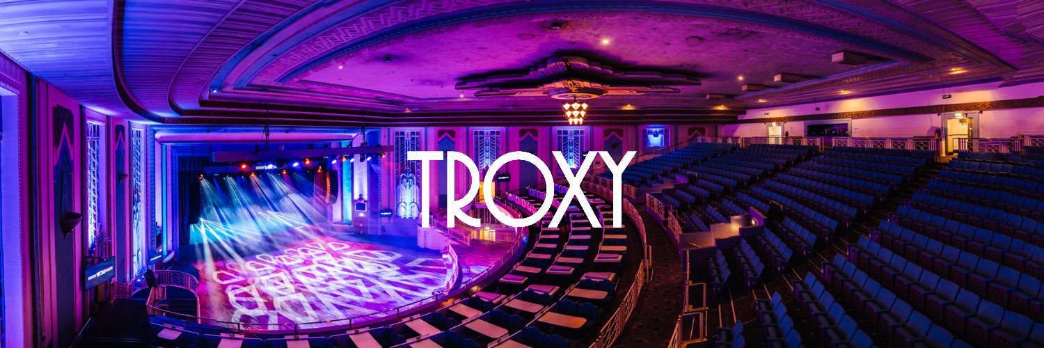 Troxy's banner