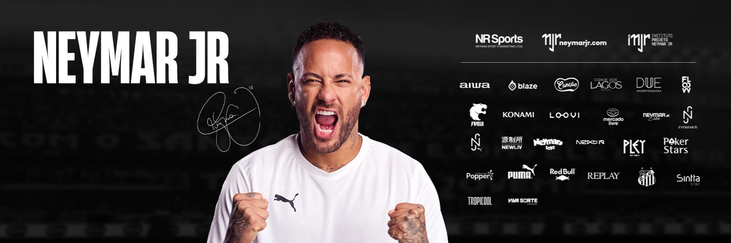 Neymar Jr Site's banner