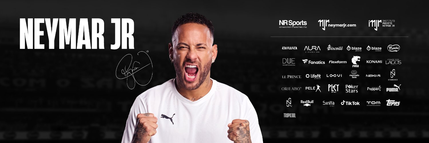 Neymar Jr Site's banner
