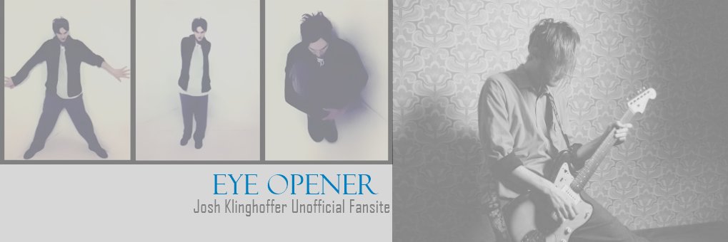 Josh Klinghoffer Fansite's banner