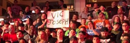 Vic Joseph's banner