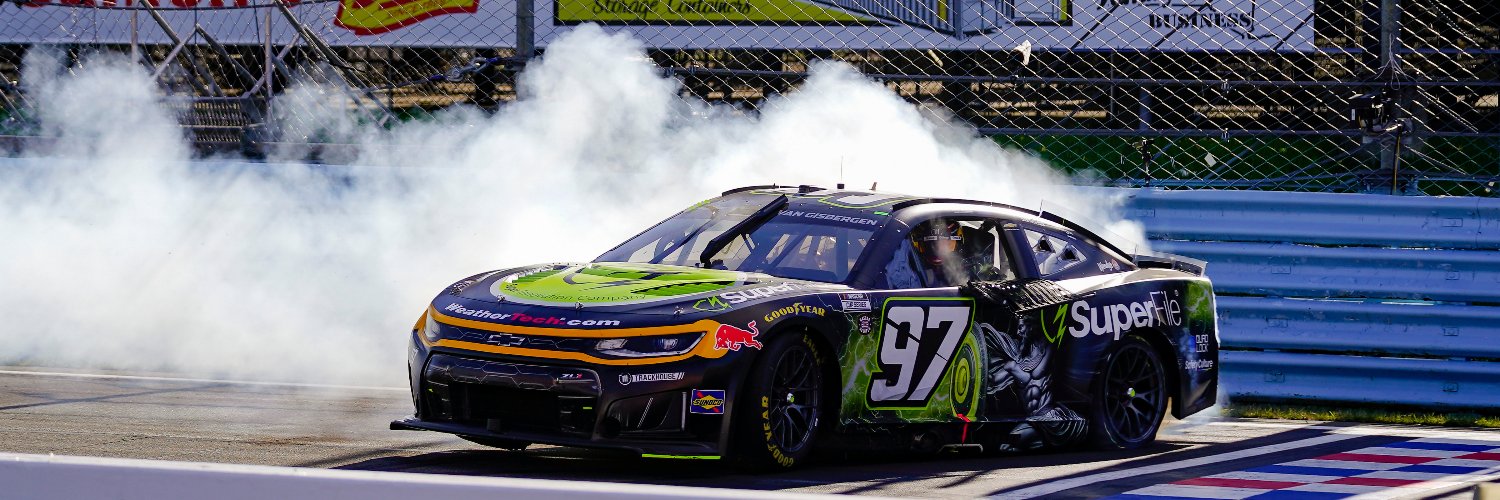 Shane van Gisbergen's banner