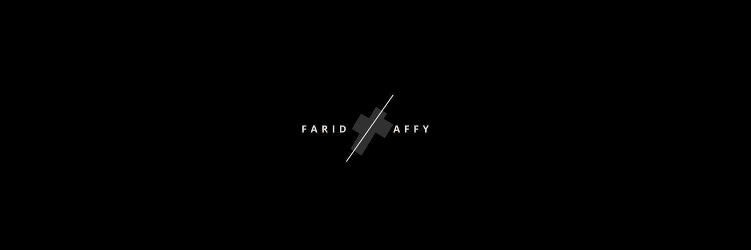 Farid Affy's banner