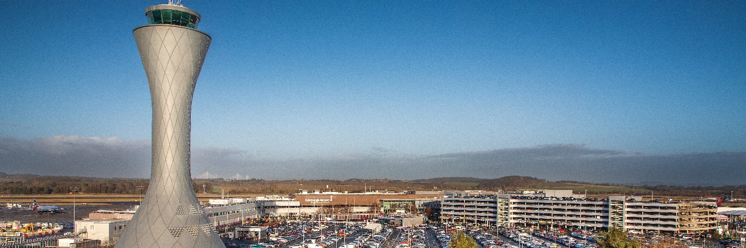Edinburgh Airport's banner