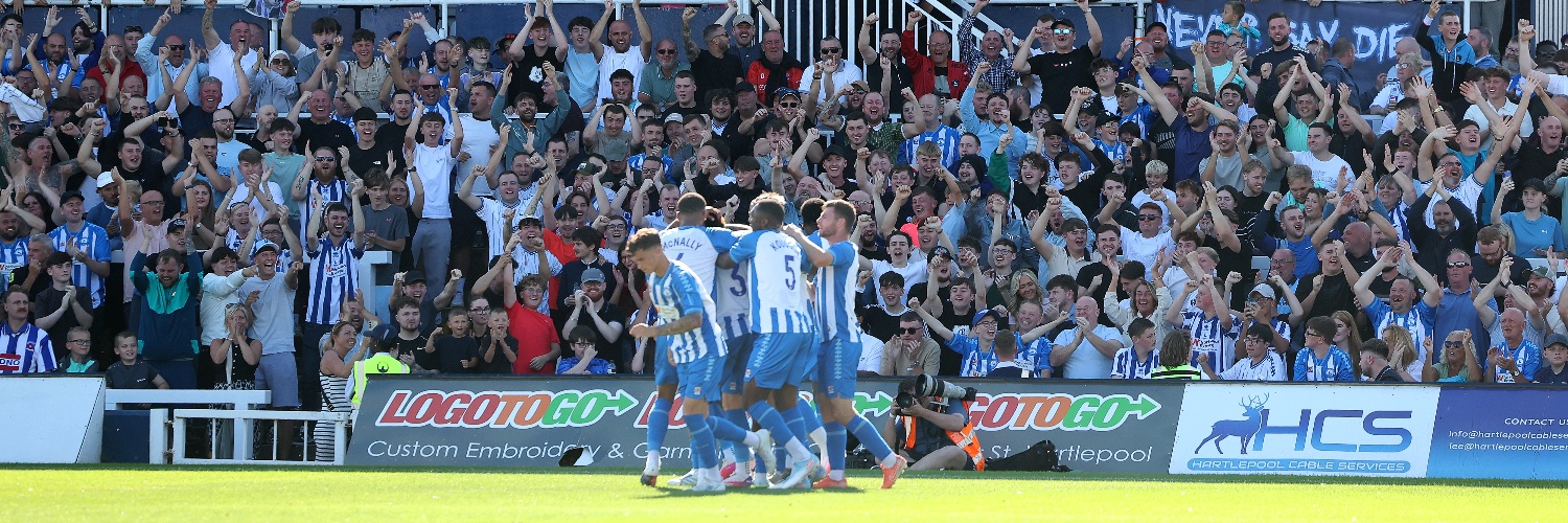Hartlepool United FC's banner