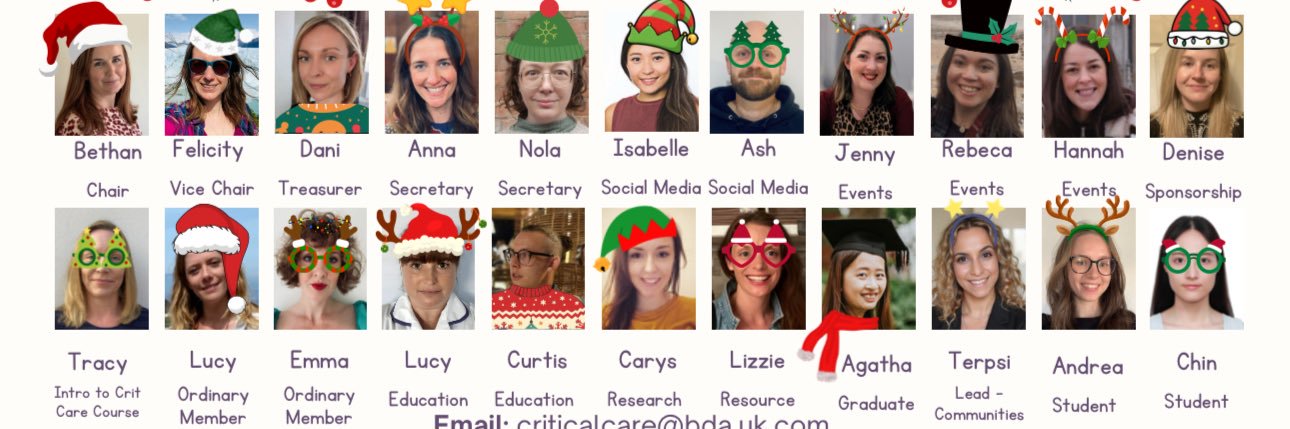 Critical Care Specialist Group of @BDA_Dietitians's banner