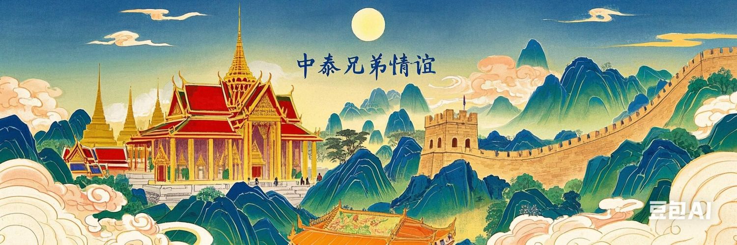 Long live China-Thailand Friendship's banner