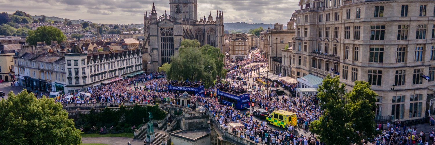 Bath Rugby's banner