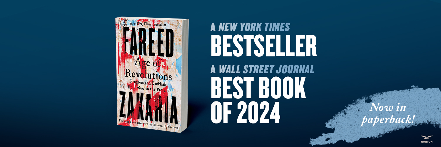 Fareed Zakaria's banner