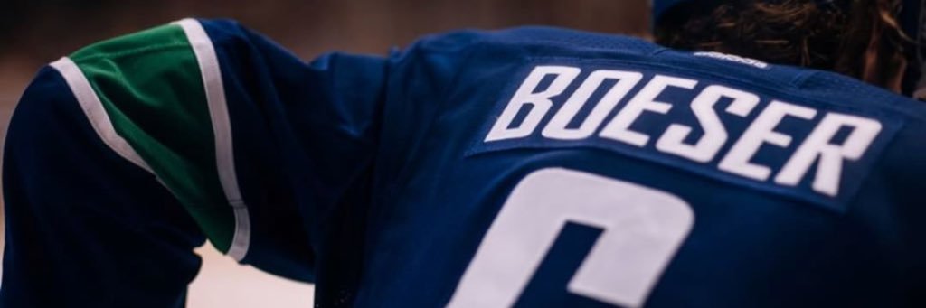 Brock Boeser's banner