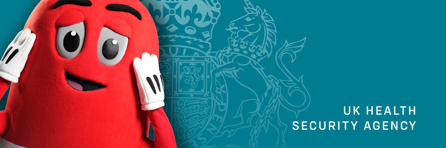 UK Health Security Agency's banner