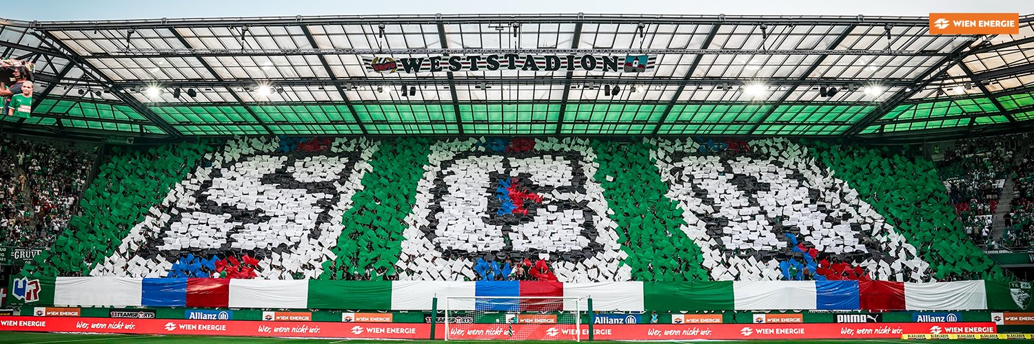 SK Rapid's banner