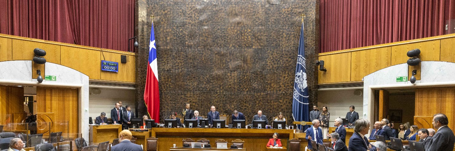 Senado Chile's banner