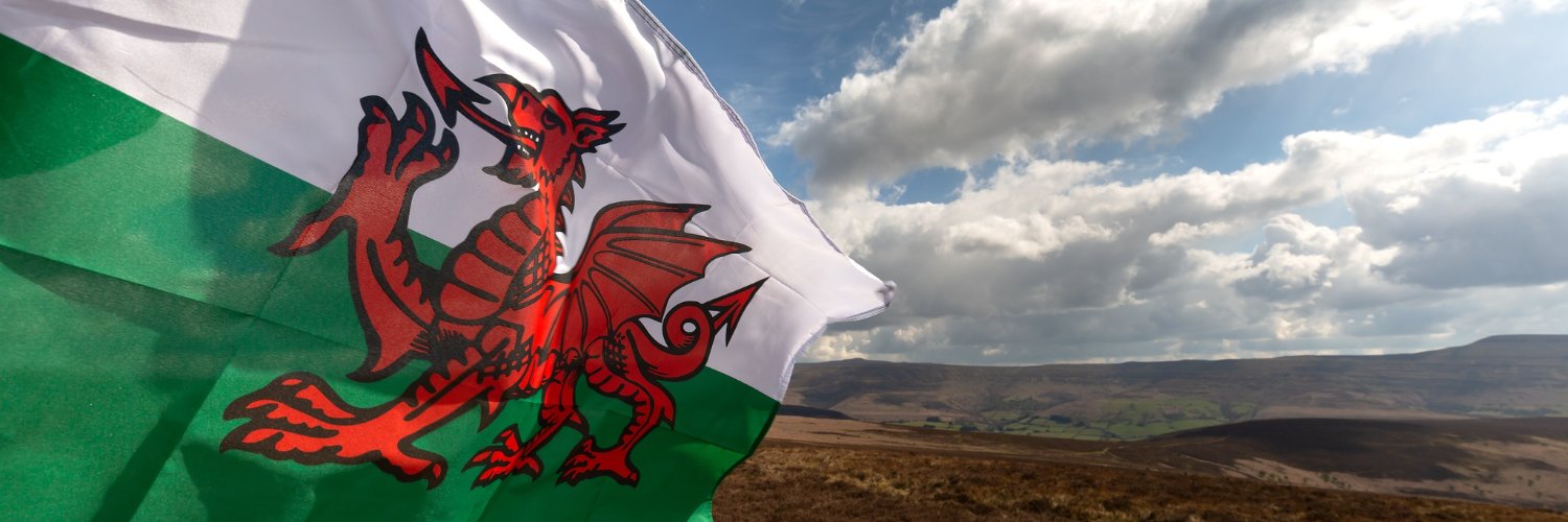 Welsh Government's banner