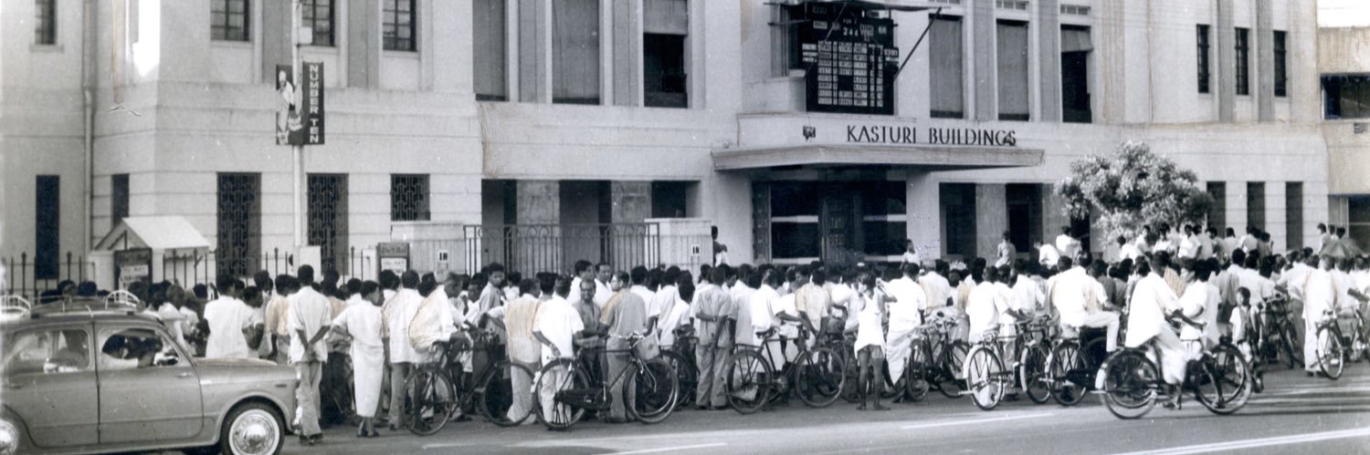 N. Ram's banner