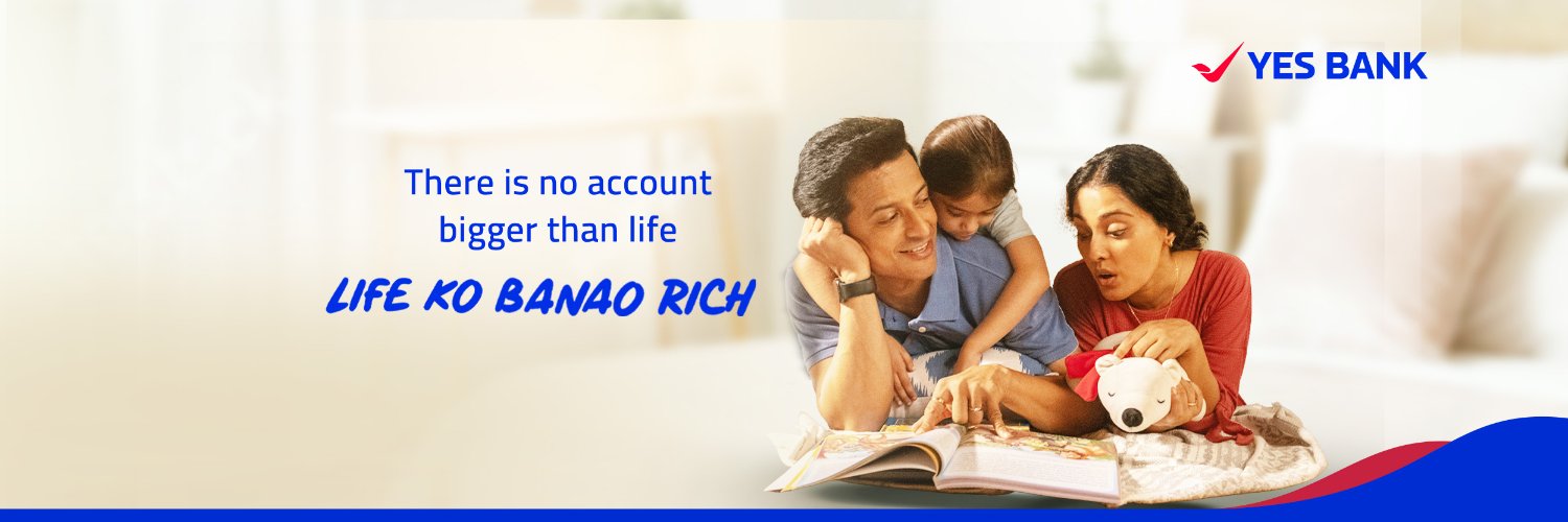 YES BANK's banner