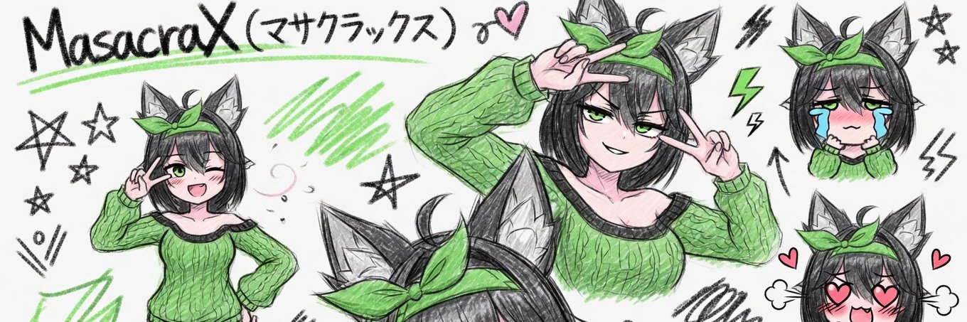 MasacraX ~ VTuber🏳️‍⚧️🥖's banner
