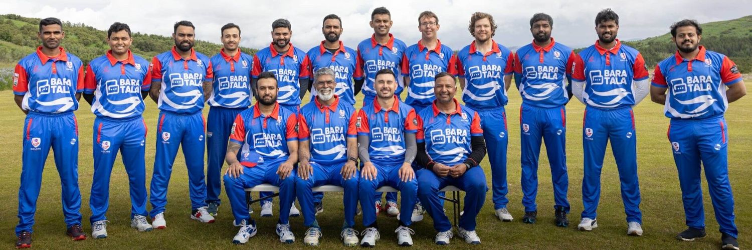 Iceland Cricket's banner