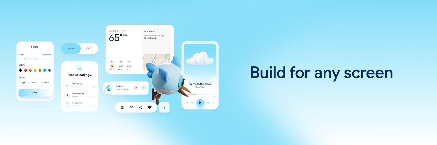 Flutter's banner