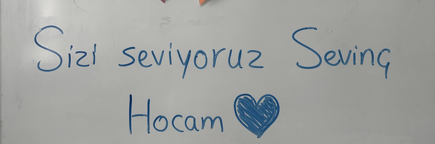 Sevinç Bakırcı /Sevincteacher's banner