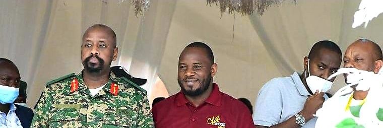 Hon Nelson Bright Lufafa's banner