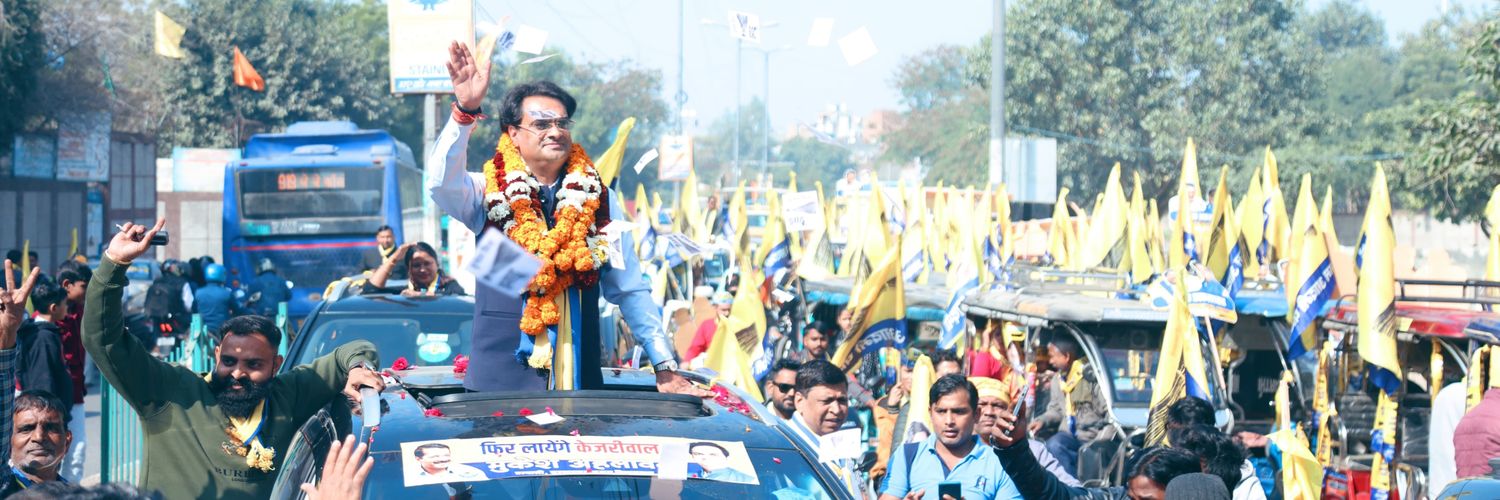 Mukesh Ahlawat's banner