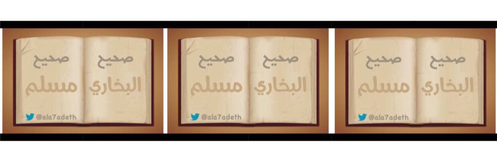 صحيح البخاري ومسلم's banner