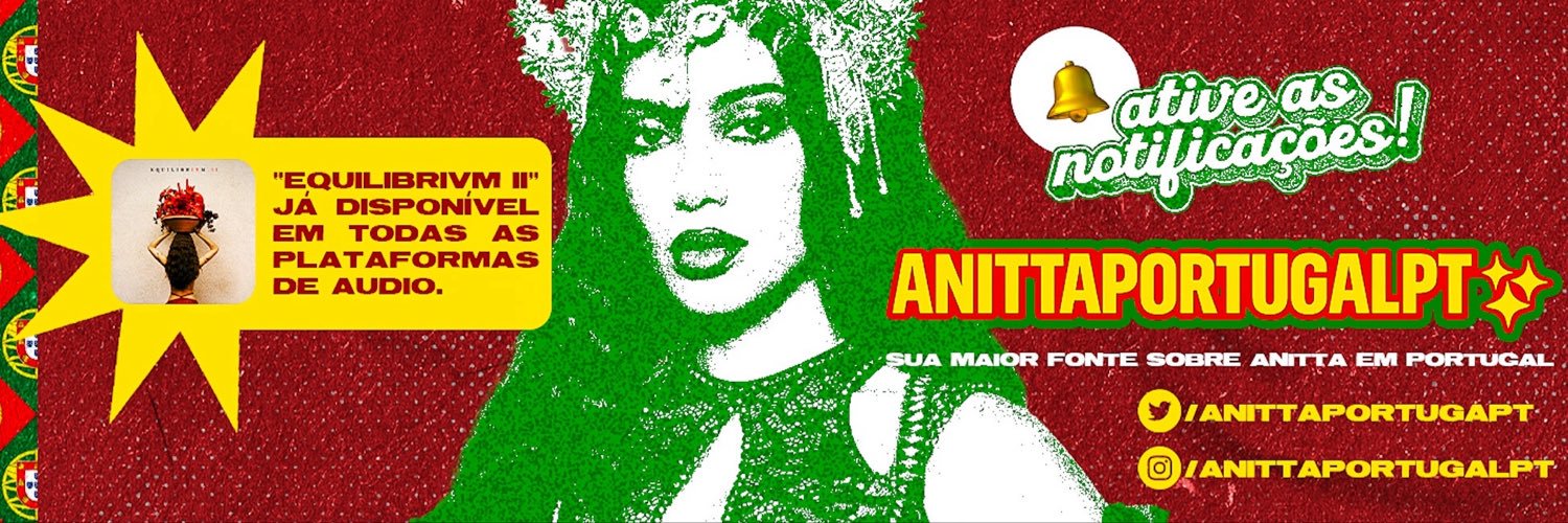 Anitta Portugal's banner