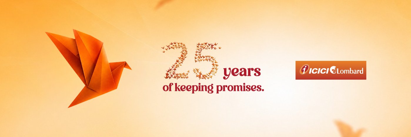ICICI Lombard GIC's banner