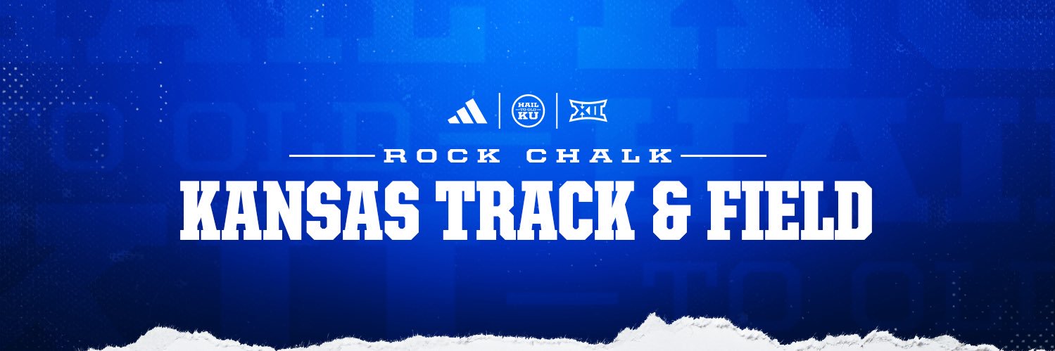 Kansas Track & Field x Cross Country's banner