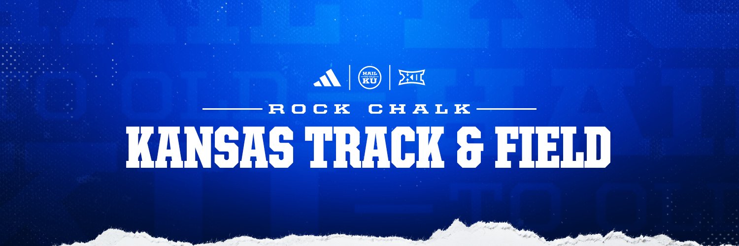 Kansas Track & Field x Cross Country's banner