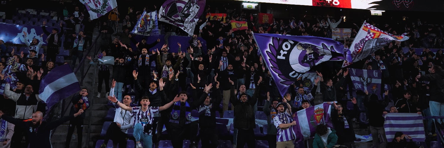 Real Valladolid C.F.'s banner