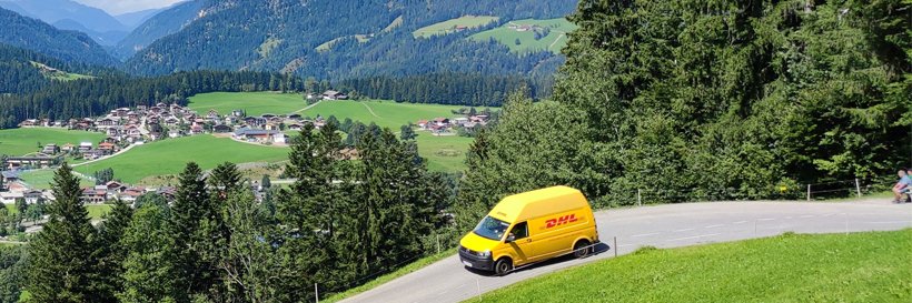 DHL Paket's banner