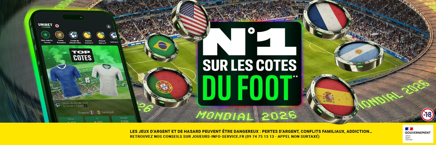 Unibet France 🔞's banner