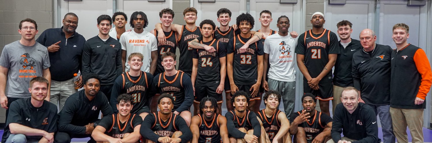 Anderson Men's Basketball's banner