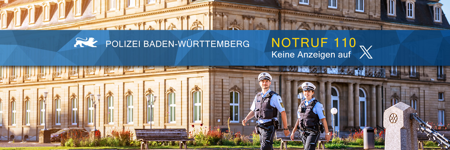 Polizei Stuttgart's banner