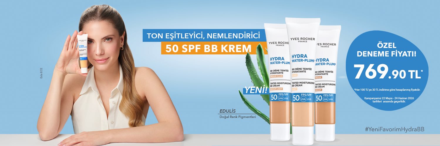 Yves Rocher Türkiye's banner
