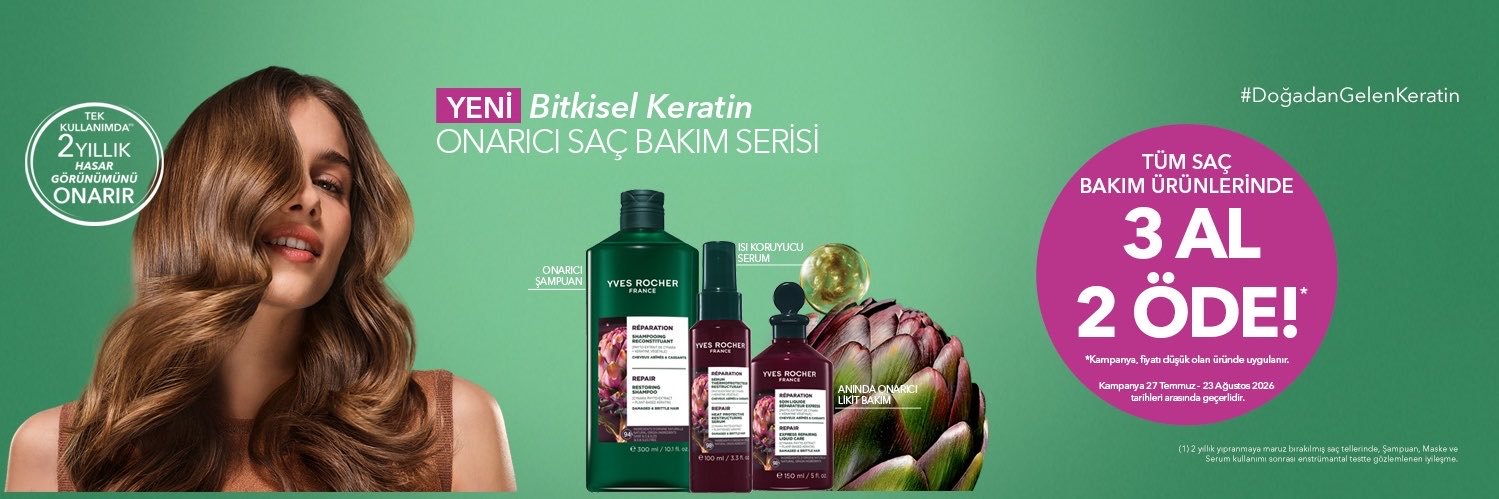 Yves Rocher Türkiye's banner