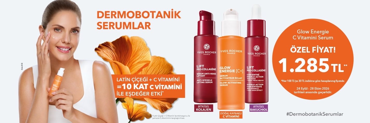 Yves Rocher Türkiye's banner
