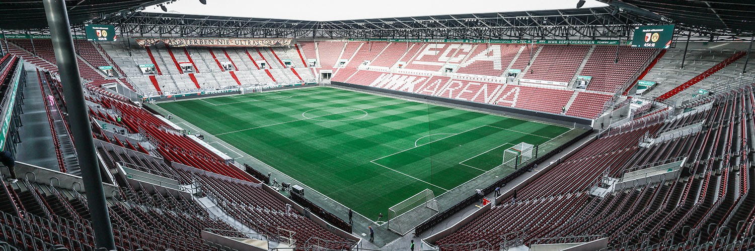 FC Augsburg's banner