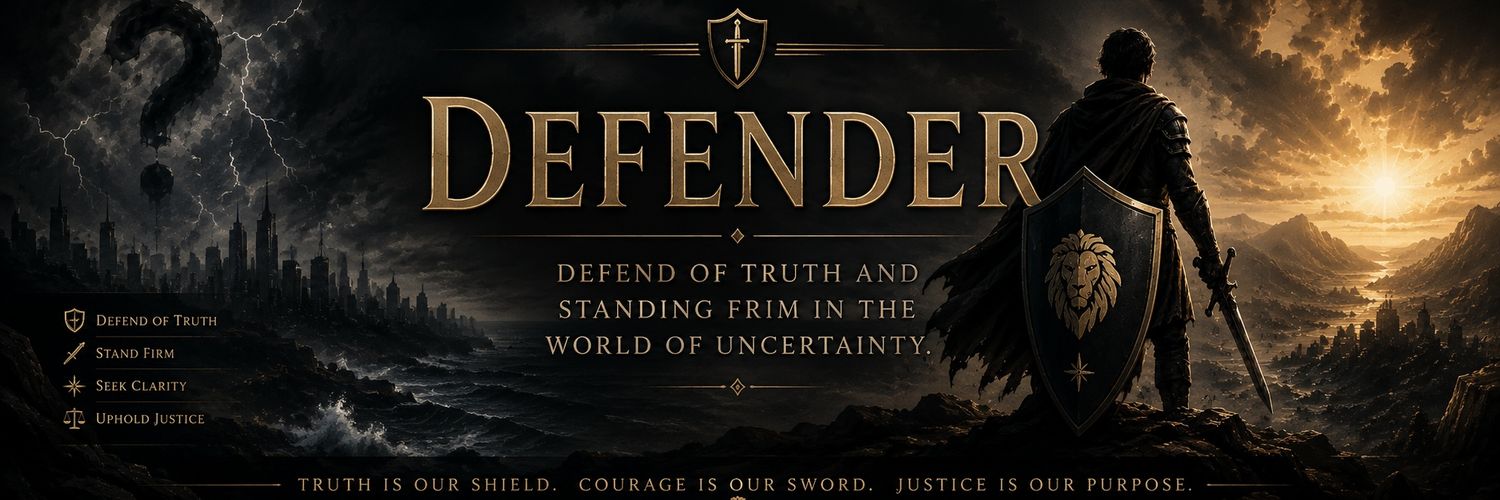 Defender's banner