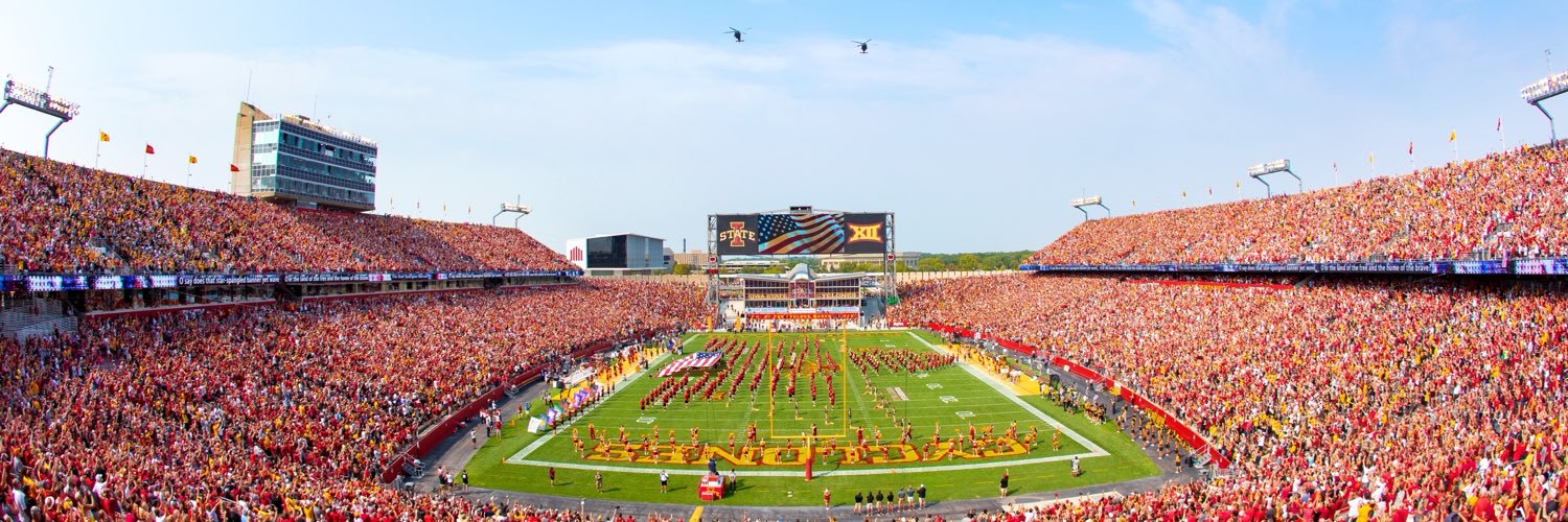 Iowa State Football's banner