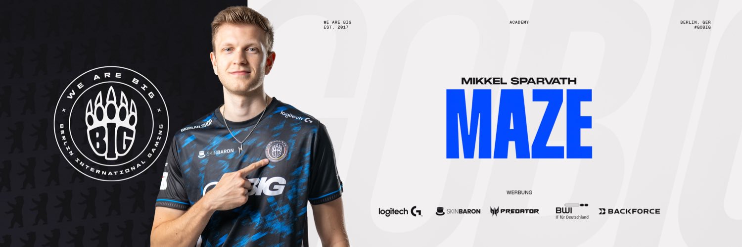 Maze's banner