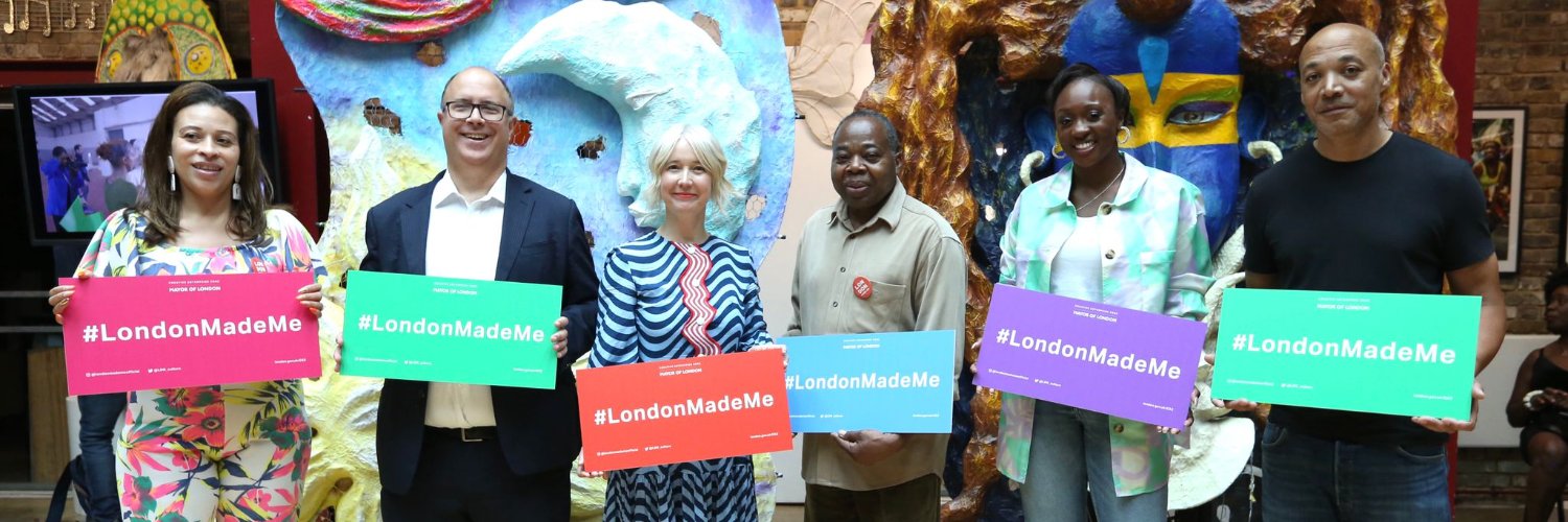 Mayor of London's Culture team's banner