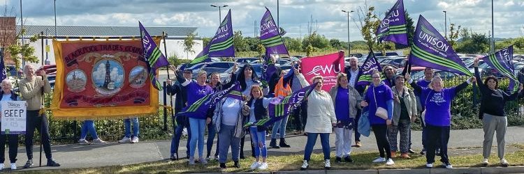 UNISON North West's banner