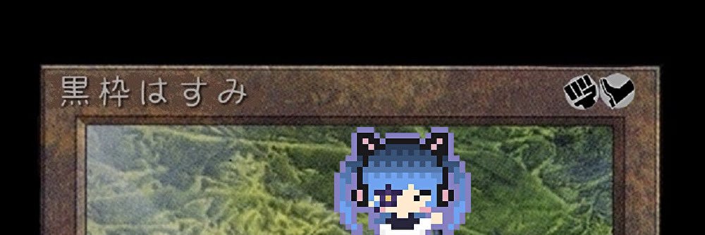 黒枠はすみ VTuber's banner