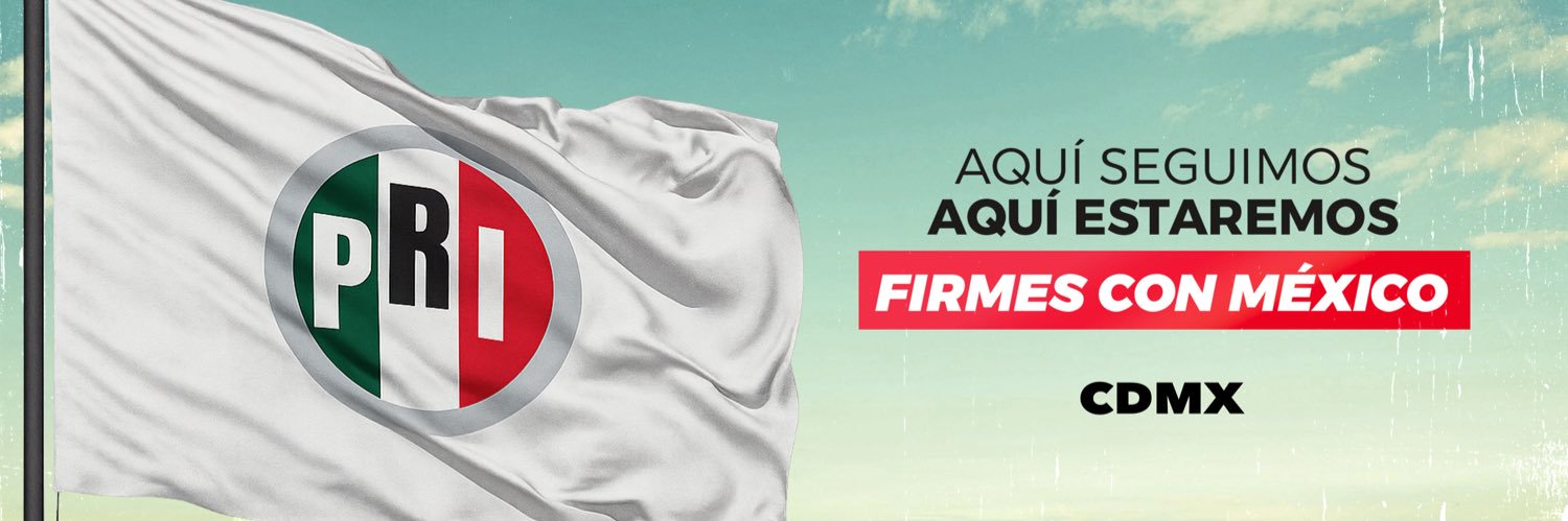 PRI Ciudad de México's banner