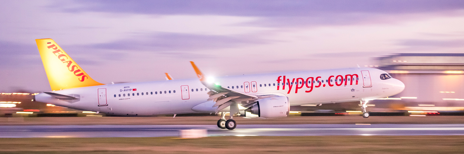 Pegasus Airlines's banner