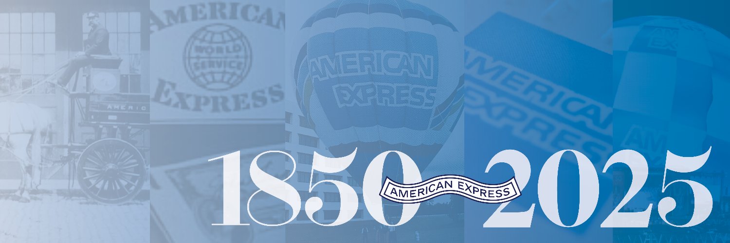 American Express's banner