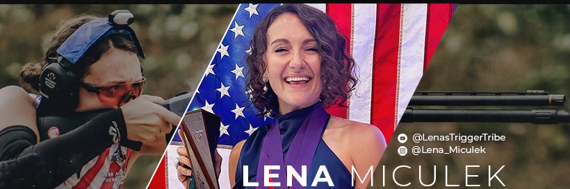 Lena Miculek's banner